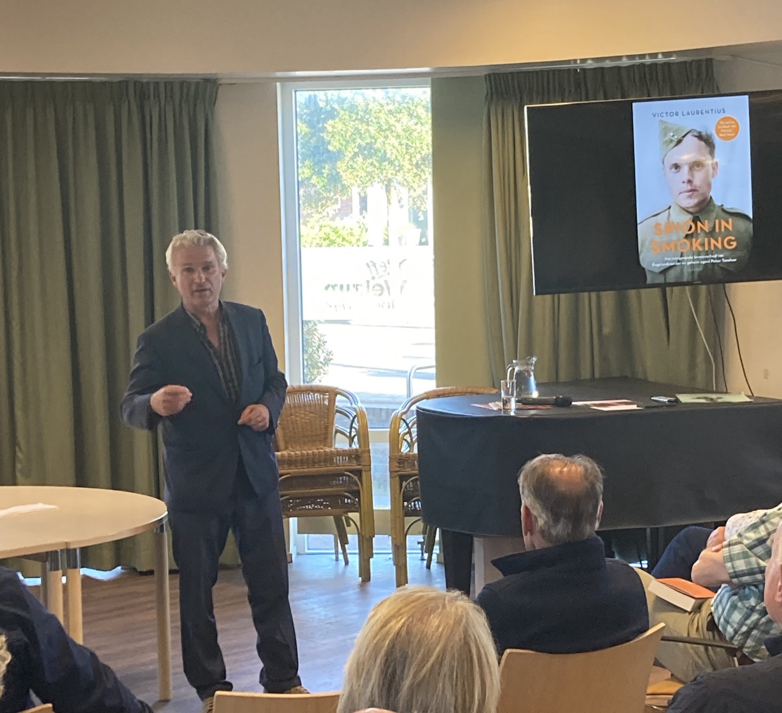 Boeiende lezing over Peter Tazelaar, spion van Oranje