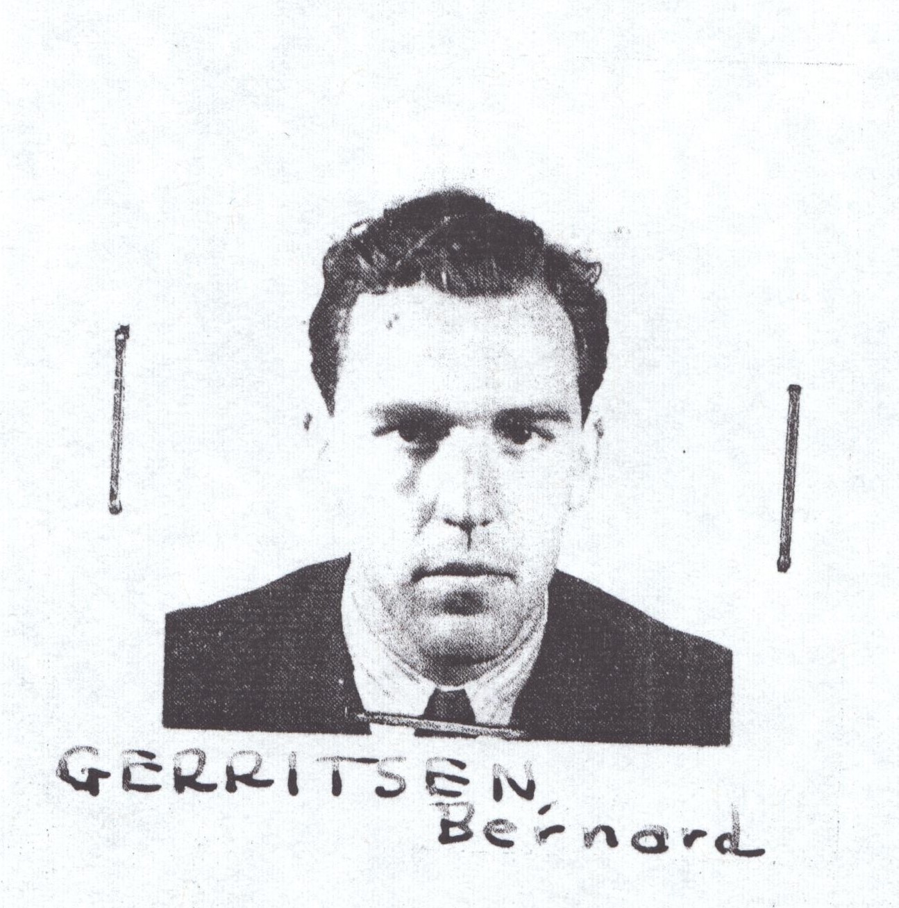 Bubi Gelissen alias Bernard Gerritsen