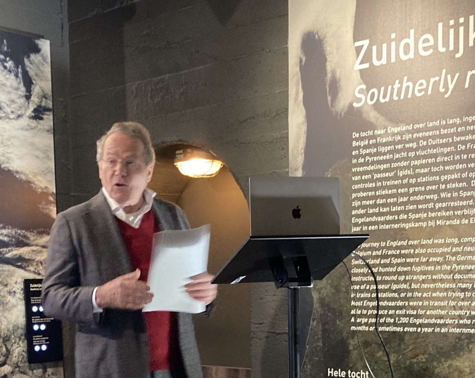 Jacques Noach boeiende lezing over zijn vader