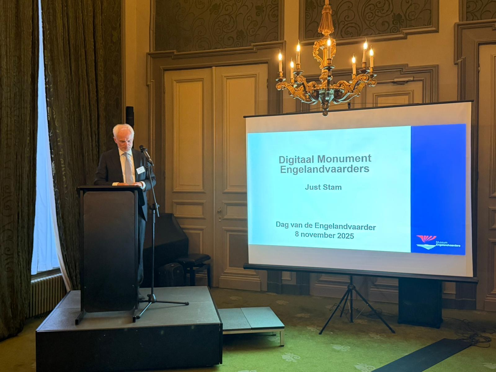 Lancering Digitaal Monument Engelandvaarders