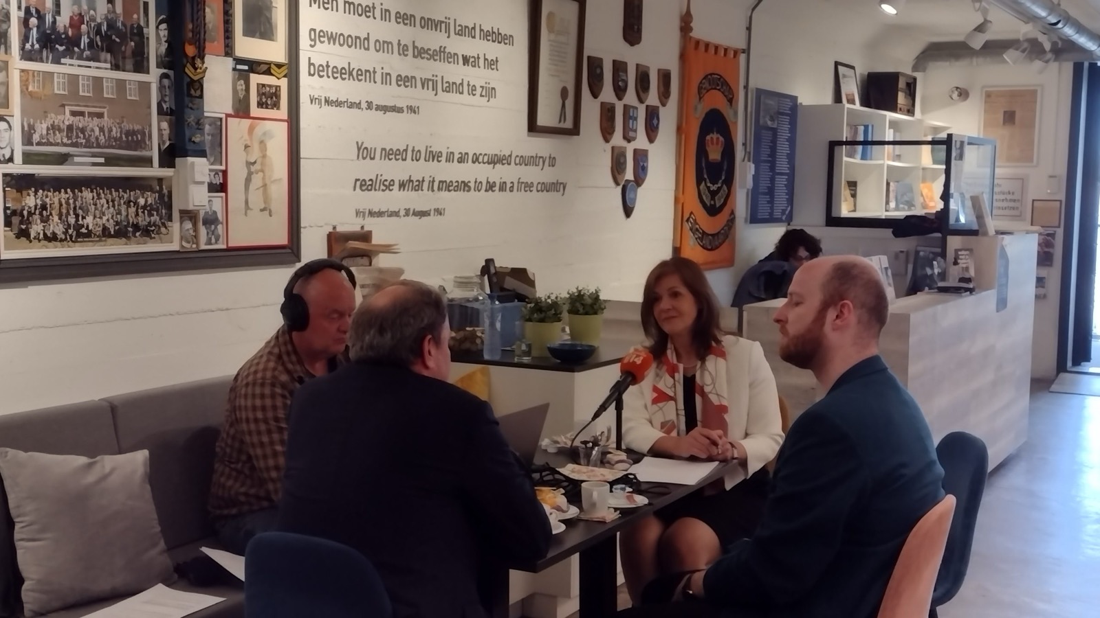 Podcast Remembering Together met Museum Engelandvaarders