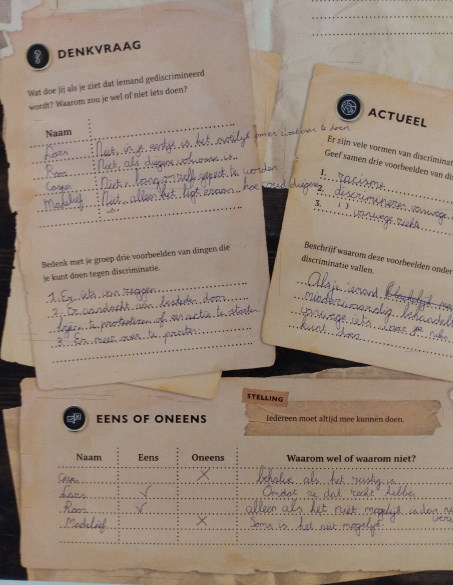 VRIJHEID, DISCRIMINATIE, VLUCHTEN EN VERZET